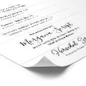 Wie man Schriftart für die Einladung von LeahG ver Poster (Ecke)