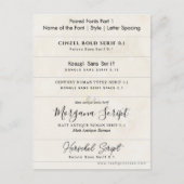 Wie man Schriftart zu einem Einladungs-Design-Kurs Postkarte (Vorderseite)