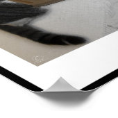 Wie man seine Katze in einen Umschlag verschickt.. Poster (Ecke)