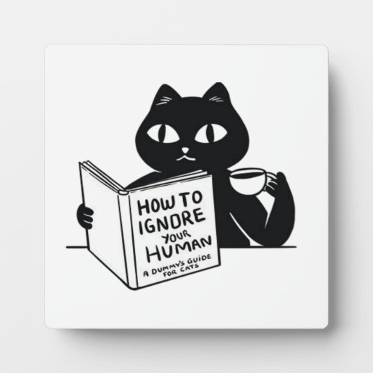 Wie man seine Leute ignoriert Fotoplatte (Vorderseite)