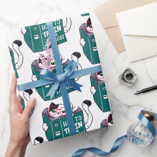 Wie man seine menschliche, lustige Katze mit Sonne Geschenkpapier (Schenken)