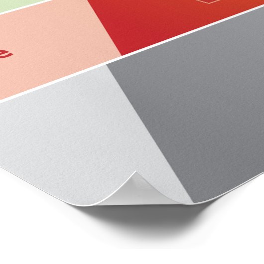 Wie man seine Träume in ein Realitätsdiagramm mani Poster (Ecke)