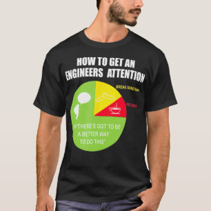 Wie man sich einen Ingenieurwissensingenieur auf d T-Shirt