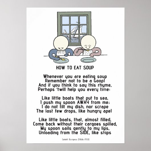 Wie man Soup isst - Die Goops Poster (Vorne)