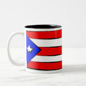 Wie man spricht Puerto Rico Zweifarbige Tasse (Links)