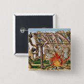 Wie man Tiere, von 'kurzem Narratio grillt Button (Vorne & Hinten)