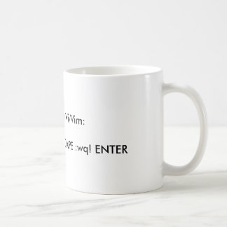 Wie man VI, die Tasse beendigt
