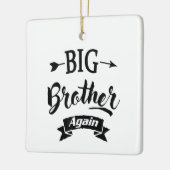 Wie man wieder bis zum großen Bruder 2022 schwange Keramikornament (Links)