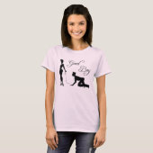 wie Männer T-Shirt (Vorne ganz)