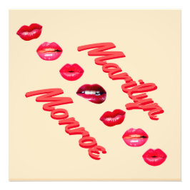 Wie Marilyn Monroe Fotodruck
