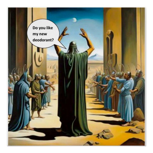 Wie mein Deodorant Poster (Vorderseite)