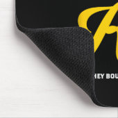 Wie mein Kind lustiges Vatertagsgeschenk Mousepad (Ecke)