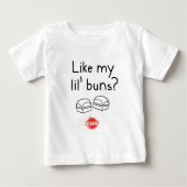 Wie meine Lil Brötchen? Baby T-shirt (Vorderseite)