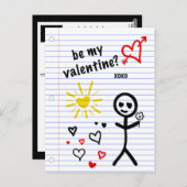 wie meine talentierten Notizbuch-Skizzen Postkarte (Vorne/Hinten)