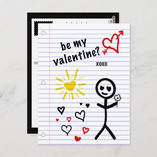 wie meine talentierten Notizbuch-Skizzen Postkarte (Vorne/Hinten)