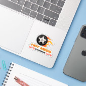 WIE MESS EXPRESS AUFKLEBER (Laptop mit iPhone)