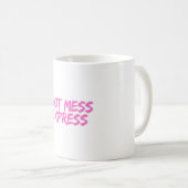 WIE MESS EXPRESS KAFFEETASSE (VorderseiteRechts)