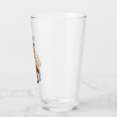 Wie Mike Pint Glass Glas (Links)
