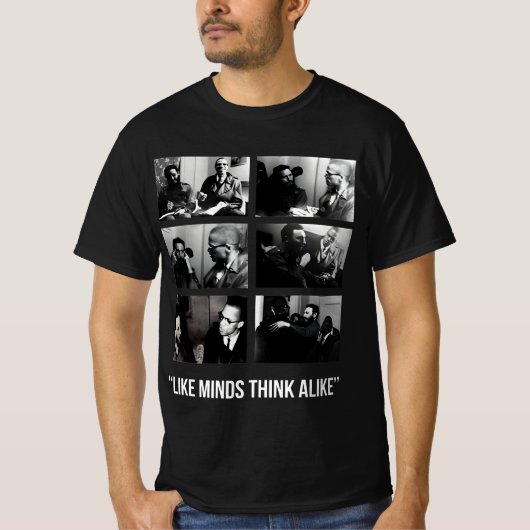 Wie Minds denken wie Fidel Castro T-Shirt (Vorderseite)