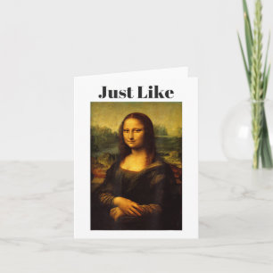 Wie Mona Lisa _1 Karte