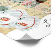 Wie Mutter wie Tochter Vintage Schürze Poster (Ecke)