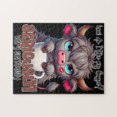 Wie nehme ich meinen Kaffee? Ernst Sehr Ernst Puzzle (Horizontal)