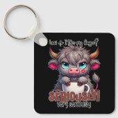 Wie nehme ich meinen Kaffee? Ernst Sehr Ernst Schlüsselanhänger (Vorderseite)