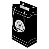 Wie nehme ich meinen Kaffee? Geschenktüte (Rückseite Schrägansicht)