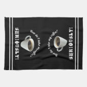 Wie nehme ich meinen Kaffee? Geschirrtücher (Horizontal)