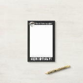 Wie nehme ich meinen Kaffee? Post-It Klebezettel (Auf Schreibtisch)