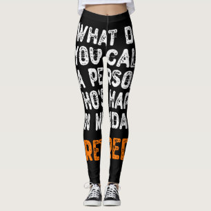 Wie nennst du jemanden, der am Montag glücklich i Leggings