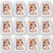 Wie niemand sonst 12 Aufkleber (Vorderseite)