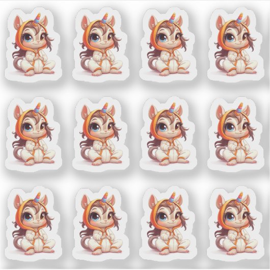 Wie niemand sonst 12 Aufkleber (Vorderseite)