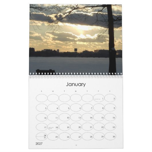 Wie Nizza - Calandar Kalender (Jan 2027)