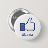 Wie Obama Button (Vorne & Hinten)