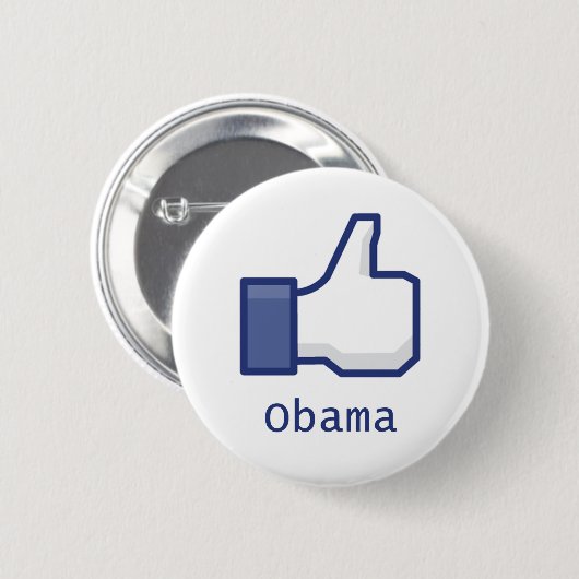 Wie Obama Button (Vorne & Hinten)