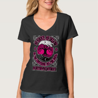 Wie oben so unten wie das Universum so das Soul Wi T-Shirt