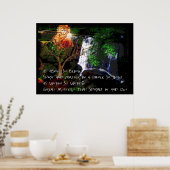 Wie oben, unten poster (Küche)