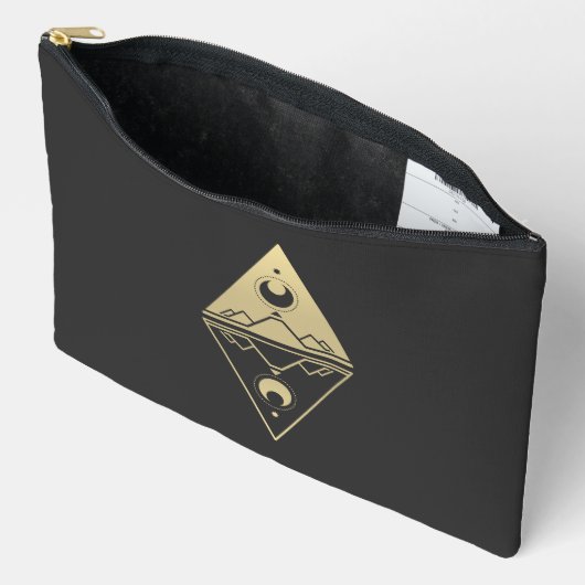 Wie oben, unten zubehörtasche (Offen)