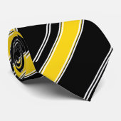 Wie Öl-und Golddiagonale gestreifte Krawatte (Gerollt)