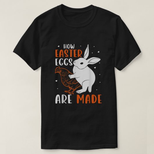 Wie Ostereier aus Shirt zu Ostern gemacht werden S (Design vorne)