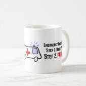Wie Paramedics auf Ihren Notfall reagieren Kaffeetasse (VorderseiteRechts)