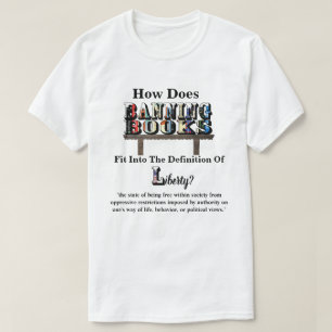 Wie passt das BANNING BÜCHER zu... "Freiheit"? T-Shirt
