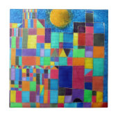 Wie Paul Klee Fliese (Vorderseite)