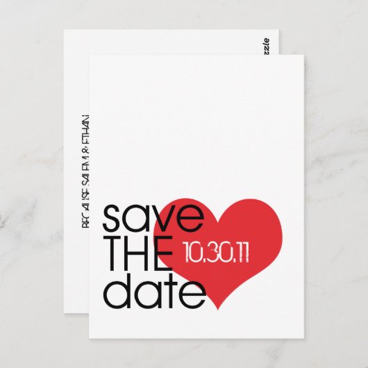 Wie Postkarte (Vorne/Hinten)