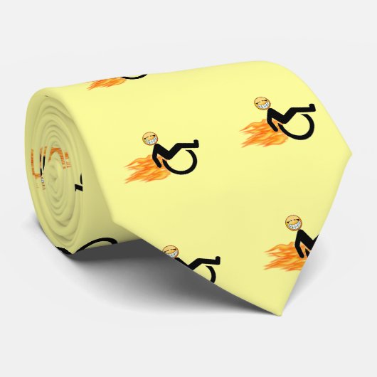 WIE Power-Logo Krawatte (Gerollt)