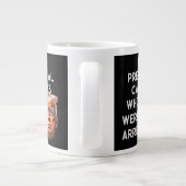Wie Präsidentschaftskandidaten, die nicht festgeno Jumbo-Tasse (Rückseite)