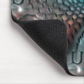 Wie Reptilienhaut durch Hammerglas Mousepad (Ecke)
