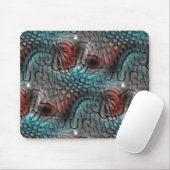 Wie Reptilienhaut durch Hammerglas Mousepad (Mit Mouse)