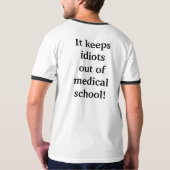 Wie rettet Bio Chemie die Leben? T-Shirt (Rückseite)